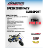 DREAM SPEED ZS155 14CV "CLUBSPORT"